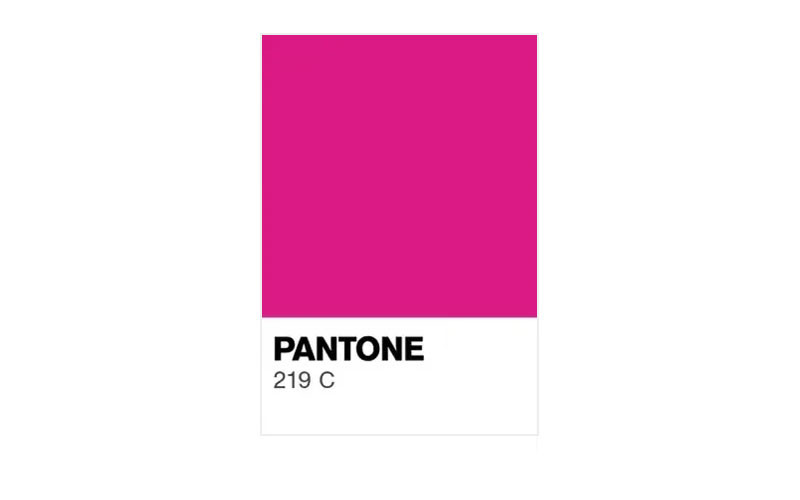 PANTONE 219 C