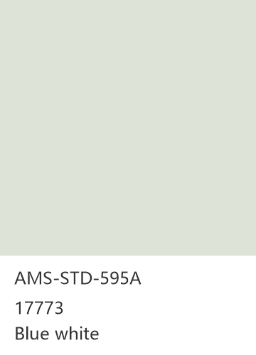 AMS-STD-595A 17773 Blue white 色卡