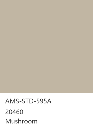 AMS-STD-595A 20460 Mushroom 色卡