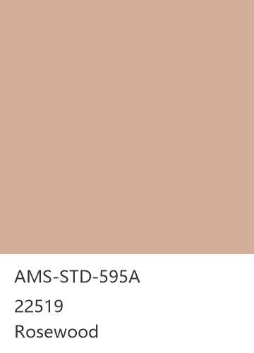 AMS-STD-595A 22519 Rosewood 色卡