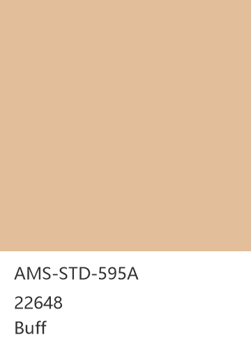 AMS-STD-595A 22648 Buff 色卡