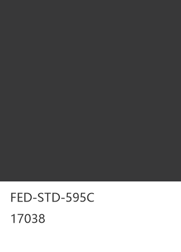 FED-STD-595C 17038  色卡