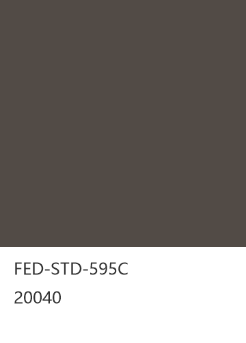 FED-STD-595C 20040  色卡