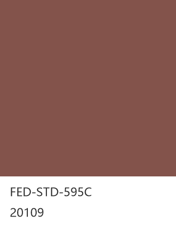 FED-STD-595C 20109  色卡
