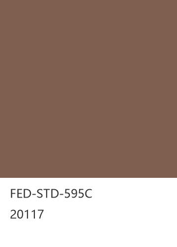 FED-STD-595C 20117  色卡