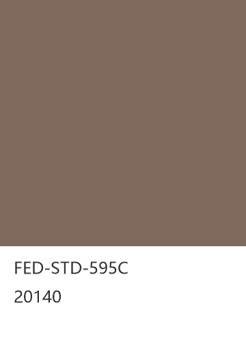 FED-STD-595C 20140  色卡