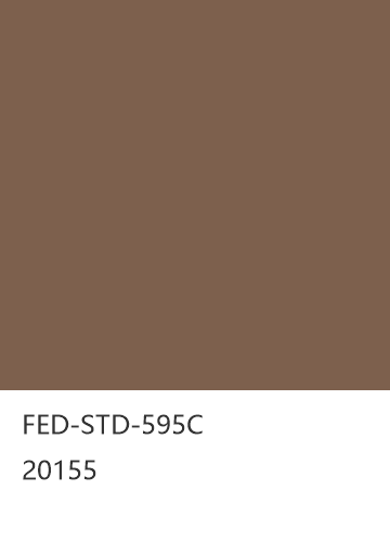 FED-STD-595C 20155  色卡