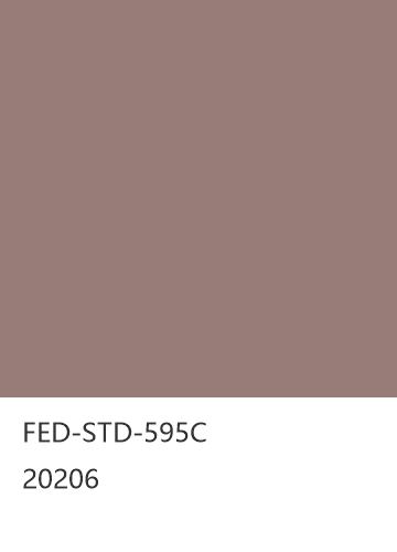 FED-STD-595C 20206  色卡