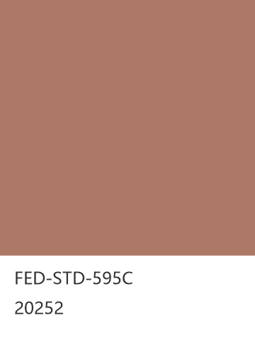 FED-STD-595C 20252  色卡