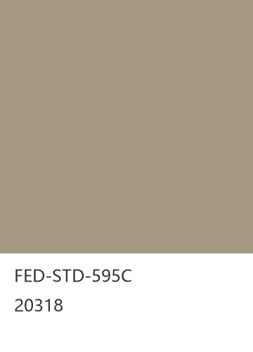 FED-STD-595C 20318  色卡