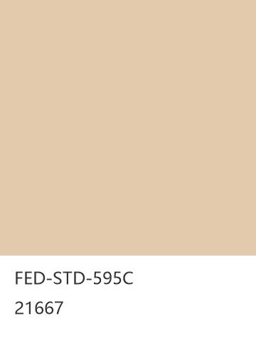 FED-STD-595C 21667  色卡