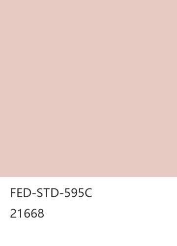 FED-STD-595C 21668  色卡