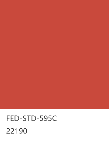 FED-STD-595C 22190  色卡