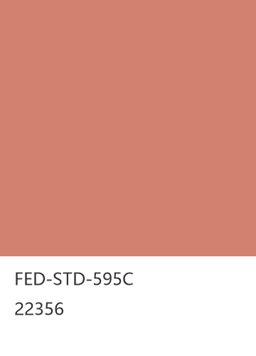 FED-STD-595C 22356  色卡