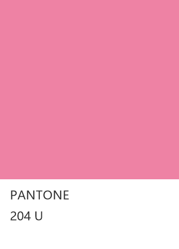 PANTONE 204 U  色卡
