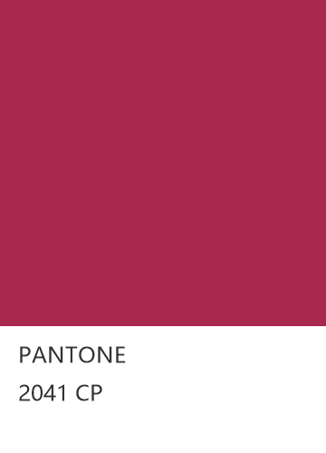 PANTONE 2041 CP  色卡