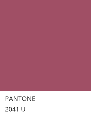 PANTONE 2041 U  色卡