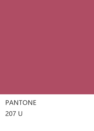 PANTONE 207 U  色卡